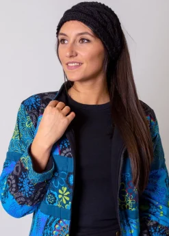 Cheap Coton Du Monde Bandeau Tresse Noir