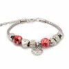 Online Coton Du Monde Bracelet fantaisie breloques Rouge