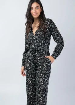 Flash Sale Coton Du Monde Combi pantalon ethnique DARCY tissu twill de viscose