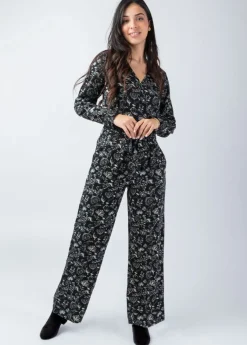 Flash Sale Coton Du Monde Combi pantalon ethnique DARCY tissu twill de viscose