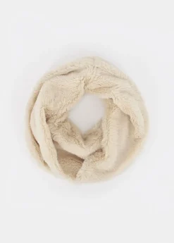 Outlet Coton Du Monde Echarpe Tour de Cou Blanc