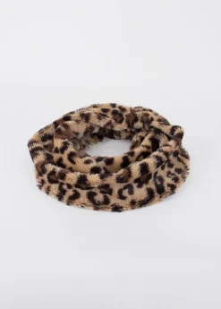 Outlet Coton Du Monde Echarpe Tour de Cou Leopard