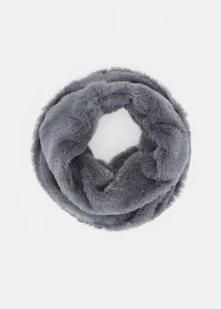 Clearance Coton Du Monde Echarpe Tour de Cou Gris