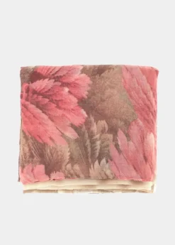 Cheap Coton Du Monde Foulard Plume Beige Plumes Beige