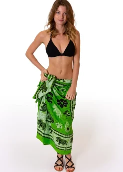 Shop Coton Du Monde Paréo HAWAI ELEPHANT