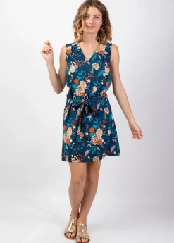 Flash Sale Coton Du Monde Robe courte ethnique femme été JALYA dos original Elixir