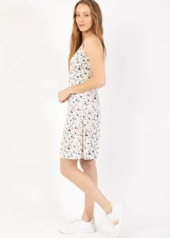 Discount Coton Du Monde Robe courte fines bretelles BEA imprimé Paisley