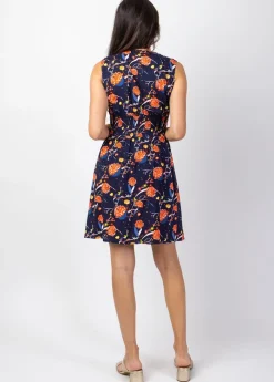 Best Coton Du Monde Robe courte fluide imprimé fleurs LIVIA Hanami