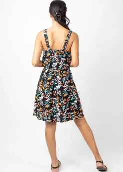 Best Coton Du Monde Robe courte JULIA motif fleuri