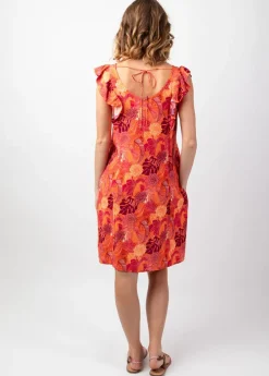 Best Coton Du Monde Robe fleurie tendance ZOLA imprimé coloré lumineux Java